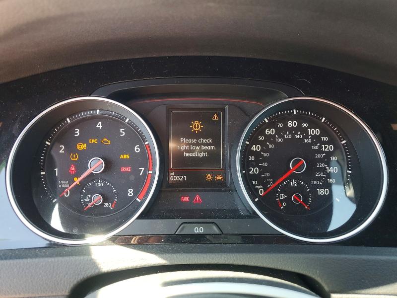 2020 Volkswagen Gti მანქანა იყიდება აუქციონზე, vin: 3VW5T7AU4LM003148, აუქციონის ნომერი: 61938406