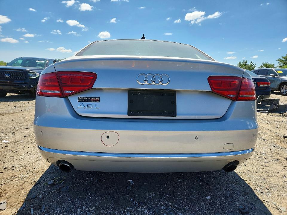 62928146 :رقم المزاد ، WAURGAFD9DN003617 vin ، 2013 Audi A8 مزاد بيع