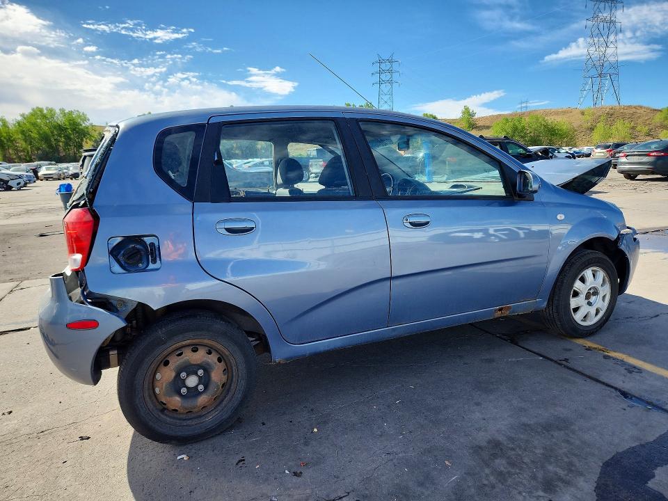 Aukcja sprzedaży 2006 Chevrolet Aveo, vin: KL1TD66606B537567, numer aukcji: 59742546