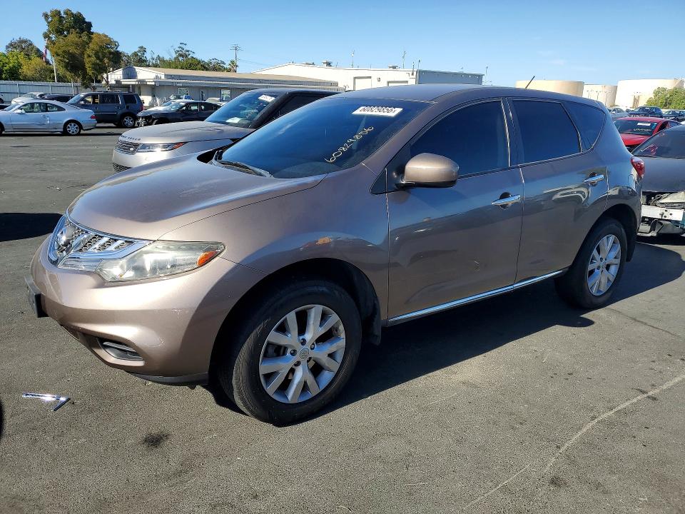 60829856 :رقم المزاد ، JN8AZ1MW3EW517736 vin ، 2014 Nissan Murano مزاد بيع