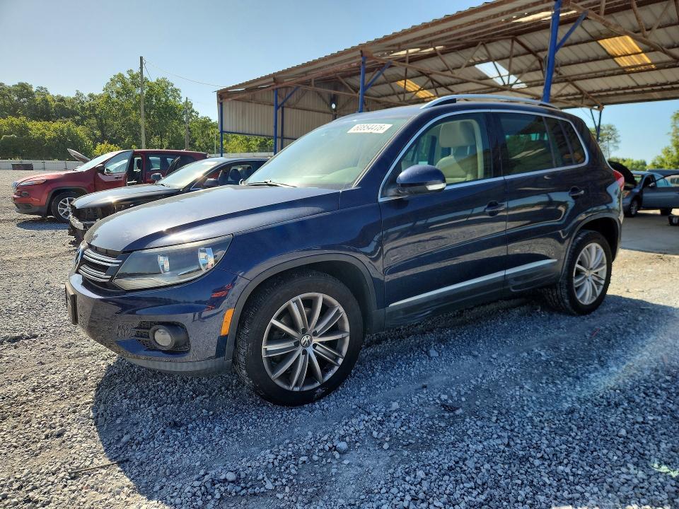 60854416 :رقم المزاد ، WVGBV3AX4EW565391 vin ، 2014 Volkswagen Tiguan مزاد بيع