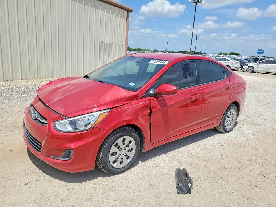 Auction sale of the 2016 Hyundai Accent, vin: KMHCT4AE7GU006608, lot number: 59600186