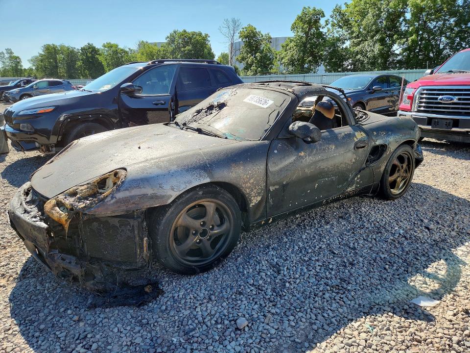 1998 Porsche Boxster მანქანა იყიდება აუქციონზე, vin: WP0CA2982WU621286, აუქციონის ნომერი: 59735626