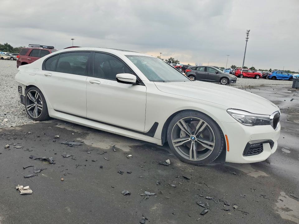 2019 Bmw 740 მანქანა იყიდება აუქციონზე, vin: WBA7E2C55KB218281, აუქციონის ნომერი: 61754706