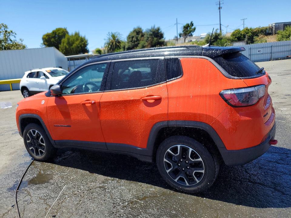 2021 Jeep Compass მანქანა იყიდება აუქციონზე, vin: 3C4NJDDB7MT529203, აუქციონის ნომერი: 60805246