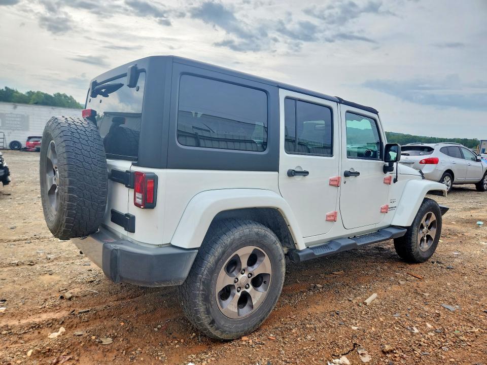 2017 Jeep Wrangler Unlimited მანქანა იყიდება აუქციონზე, vin: 1C4BJWEG6HL581707, აუქციონის ნომერი: 61221966