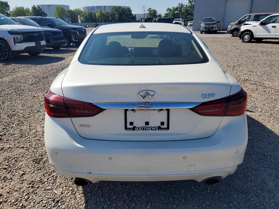 Продаж на аукціоні авто 2021 Infiniti Q50, vin: JN1EV7BR3MM750666, номер лоту: 62165596