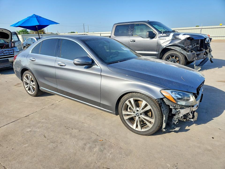 2018 Mercedes-benz C მანქანა იყიდება აუქციონზე, vin: WDDWF4JB2JR341077, აუქციონის ნომერი: 60756226
