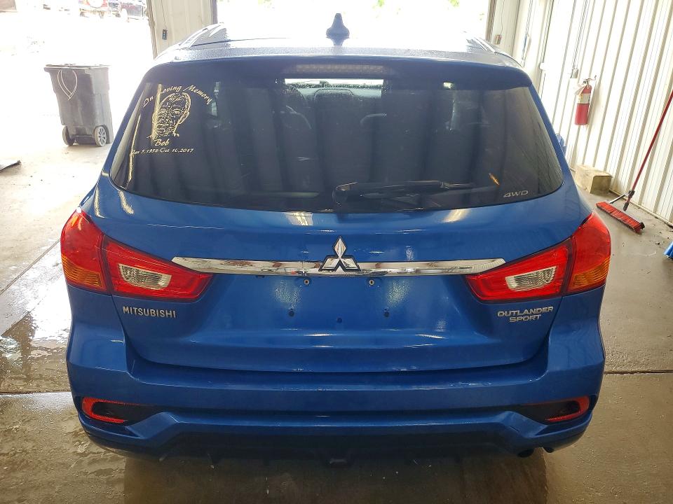 2018 Mitsubishi Outlander Sport მანქანა იყიდება აუქციონზე, vin: JA4AR3AUXJZ012032, აუქციონის ნომერი: 62101826