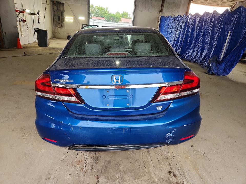 Auction sale of the 2015 Honda Civic, vin: 19XFB2F51FE036203, lot number: 59764346