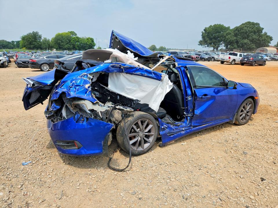 62989426 :رقم المزاد ، 19XFC1F76KE008612 vin ، 2019 Honda Civic مزاد بيع
