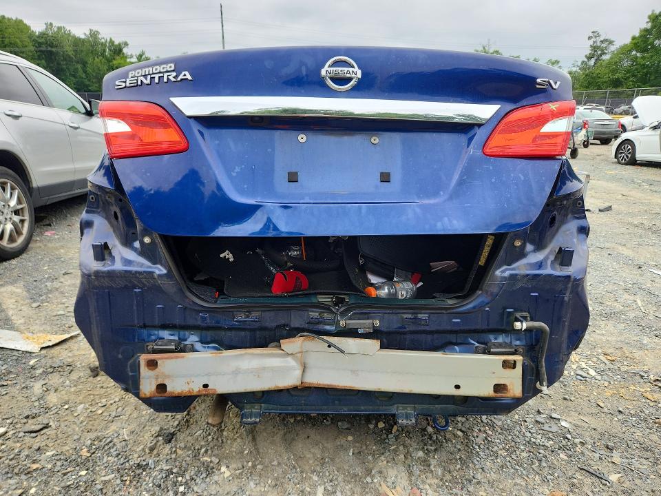 2016 Nissan Sentra მანქანა იყიდება აუქციონზე, vin: 3N1AB7AP1GL647087, აუქციონის ნომერი: 59799456