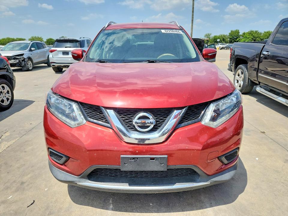 Aukcja sprzedaży 2015 Nissan Rogue, vin: KNMAT2MT1FP563649, numer aukcji: 62298466