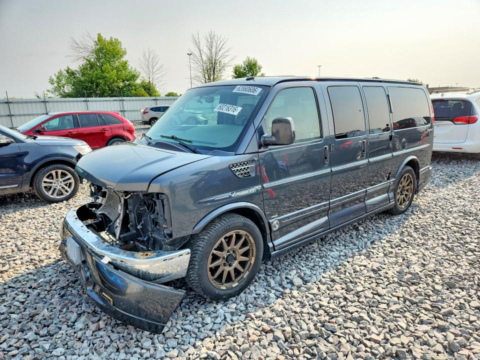 2014 Chevrolet Express G1500 მანქანა იყიდება აუქციონზე, vin: 1GBSHDC46E1166410, აუქციონის ნომერი: 62860606