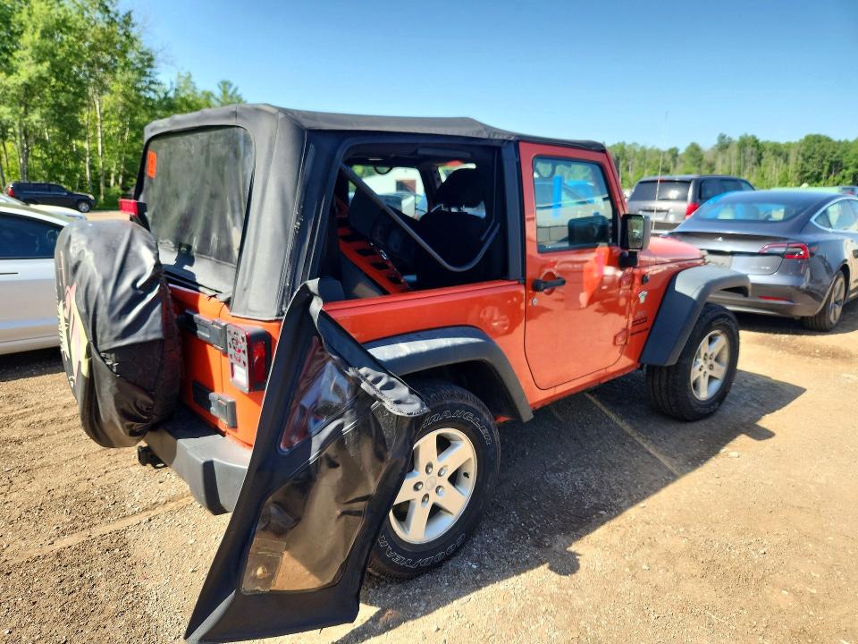 Продажа на аукционе авто 2015 Jeep Wrangler, vin: 1C4AJWAG0FL721104, номер лота: 57492176