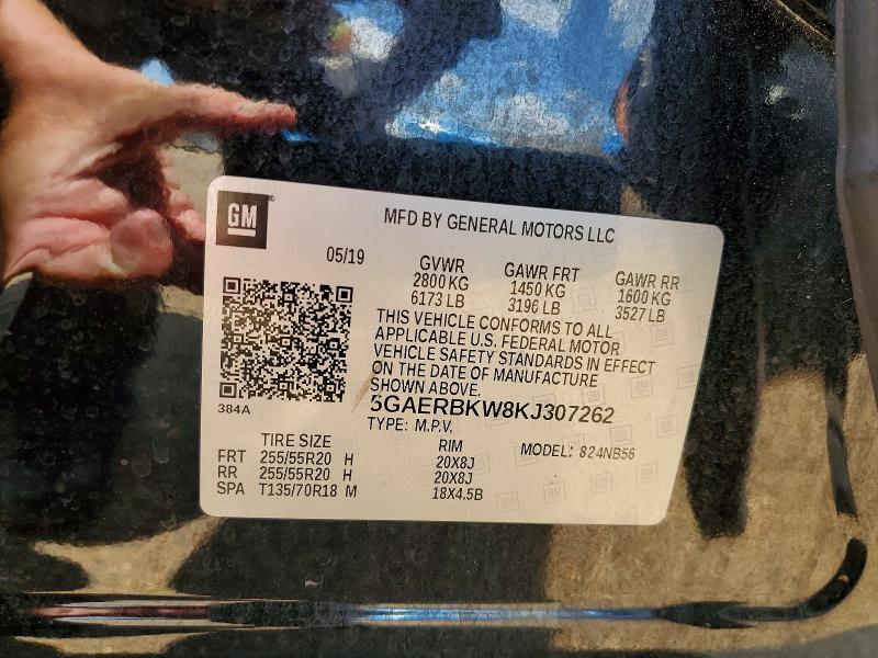 Продажа на аукционе авто 2019 Buick Enclave, vin: 5GAERBKW8KJ307262, номер лота: 59306106