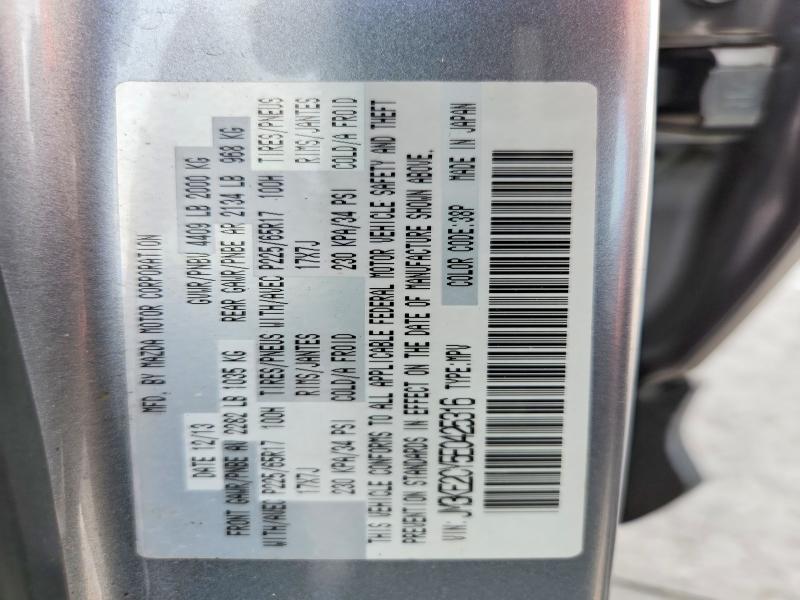 Продаж на аукціоні авто 2014 Mazda Cx-5, vin: JM3KE2CY5E0425316, номер лоту: 61432786