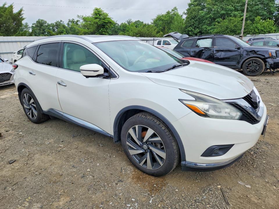 59729156 :رقم المزاد ، 5N1AZ2MH3FN286827 vin ، 2015 Nissan Murano مزاد بيع