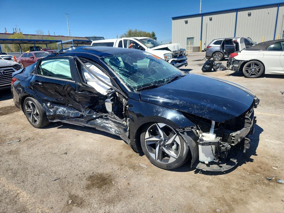 60217686 :رقم المزاد ، KMHLP4AG5PU377577 vin ، 2023 Hyundai Elantra مزاد بيع