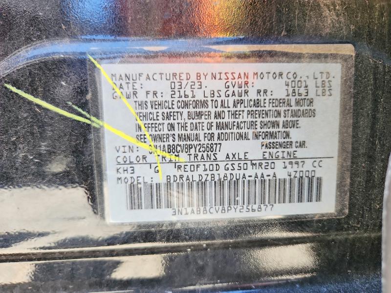 Aukcja sprzedaży 2023 Nissan Sentra, vin: 3N1AB8CV8PY256877, numer aukcji: 61015116