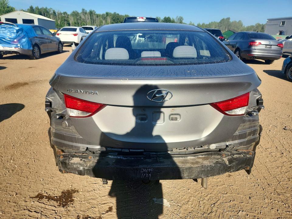 2012 Hyundai Elantra მანქანა იყიდება აუქციონზე, vin: 5NPDH4AE5CH130665, აუქციონის ნომერი: 59243366