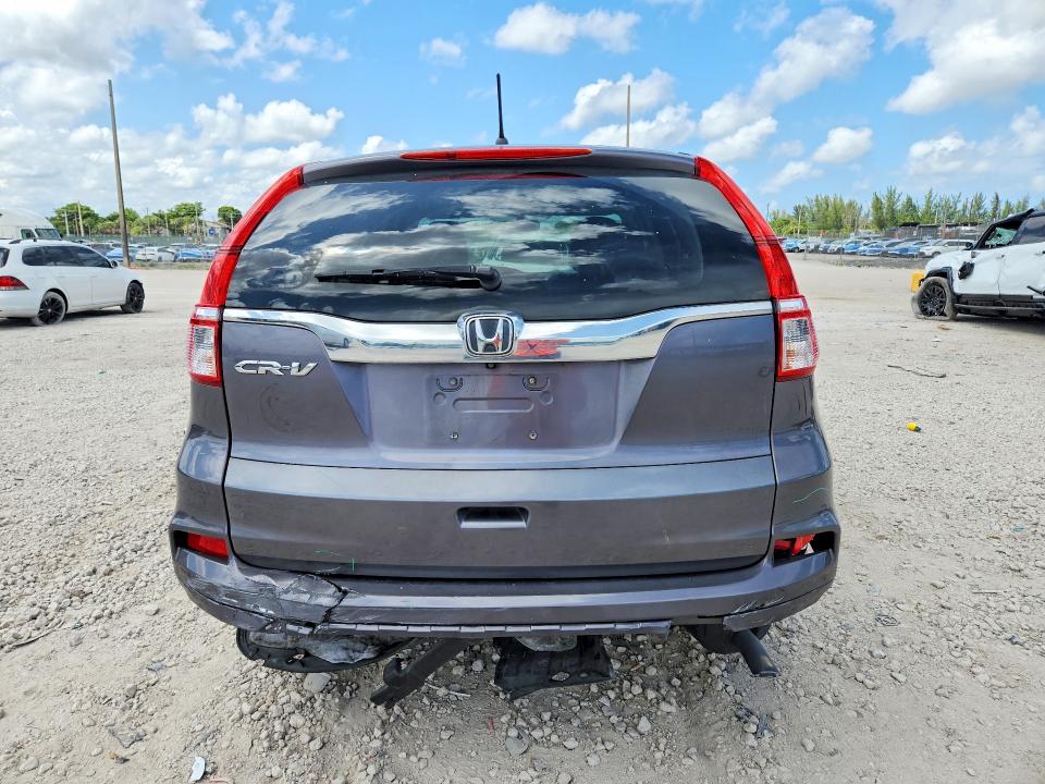 62385686 :رقم المزاد ، 2HKRM3H55FH529582 vin ، 2015 Honda Cr-v مزاد بيع