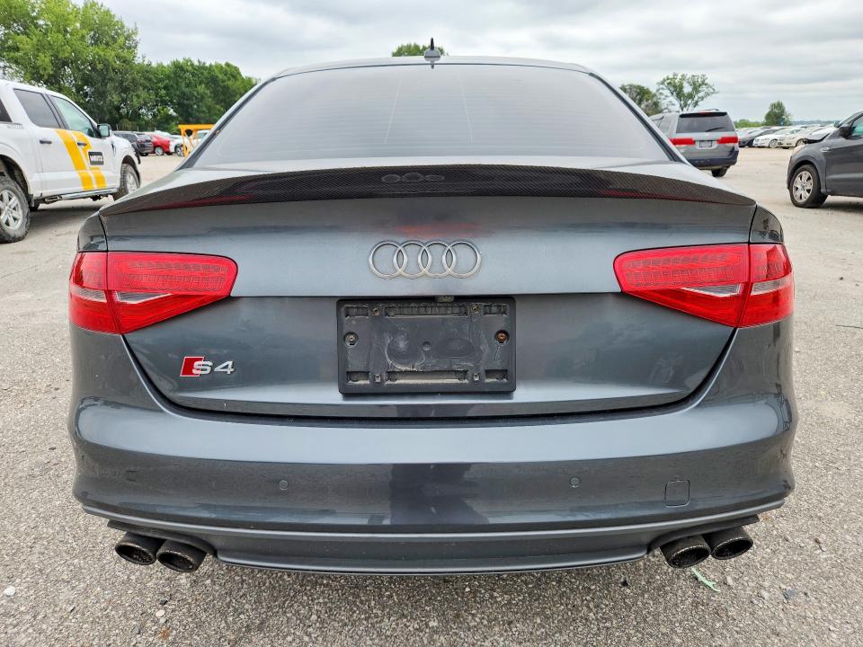 2015 Audi S4 მანქანა იყიდება აუქციონზე, vin: WAUKGAFL6FA065527, აუქციონის ნომერი: 62356516