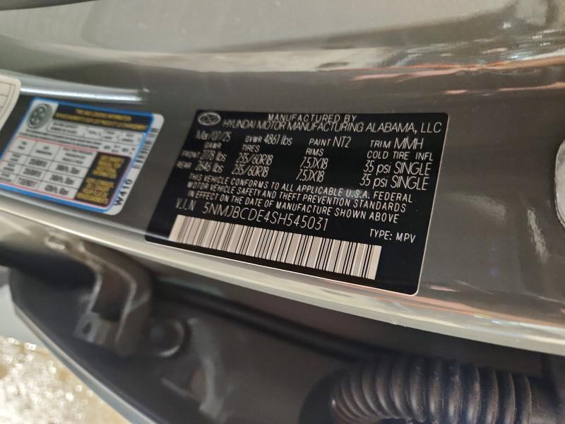 Продаж на аукціоні авто 2025 Hyundai Tucson, vin: 5NMJBCDE4SH545031, номер лоту: 62785856