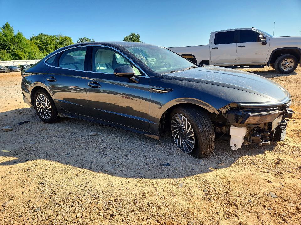 63342496 :رقم المزاد ، KMHL34JJ8RA097339 vin ، 2024 Hyundai Sonata Hybrid مزاد بيع
