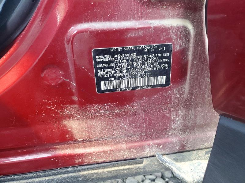 Продаж на аукціоні авто 2018 Subaru Forester, vin: JF2SJABC5JH578473, номер лоту: 60890466