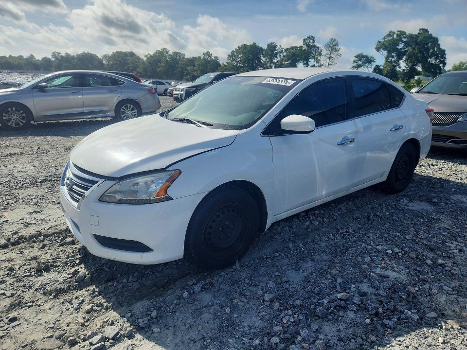 62000096 :رقم المزاد ، 3N1AB7AP8FY291299 vin ، 2015 Nissan Sentra مزاد بيع