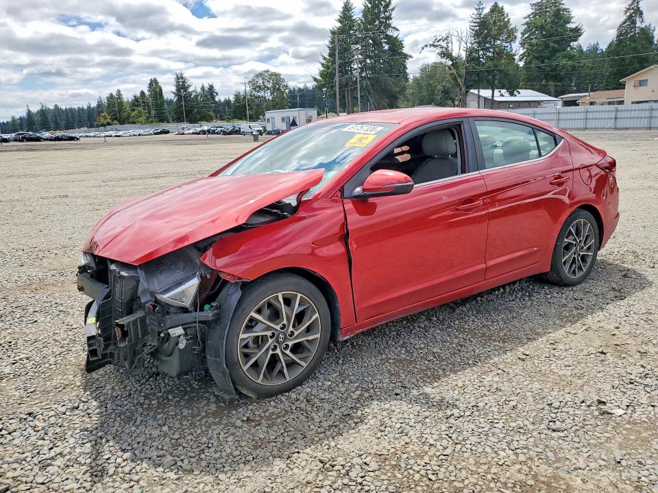 Auction sale of the 2019 Hyundai Elantra, vin: 5NPD84LF3KH455898, lot number: 61757336
