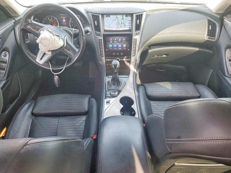 2018 Infiniti Q50 მანქანა იყიდება აუქციონზე, vin: JN1EV7AP9JM354009, აუქციონის ნომერი: 59851386