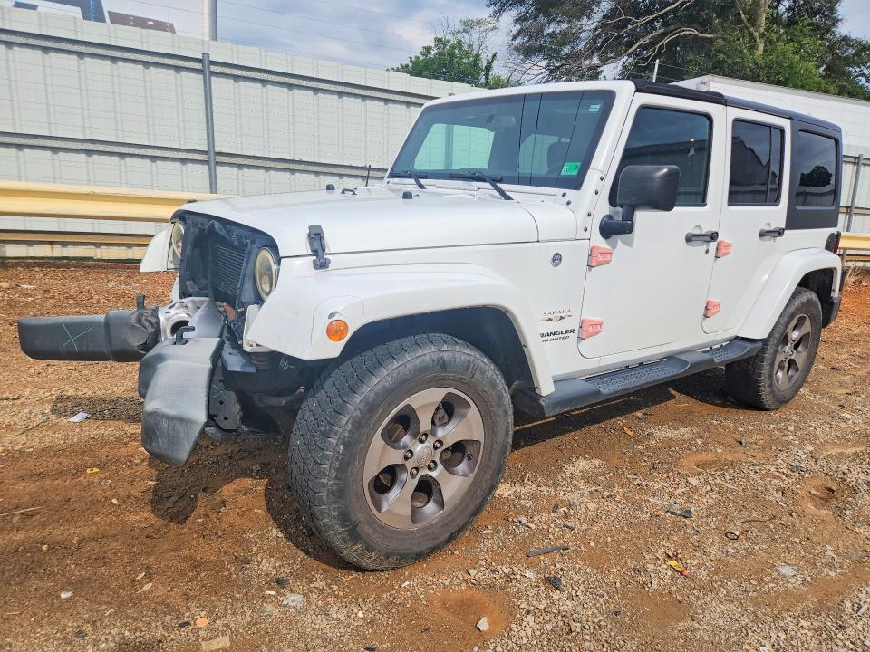 2017 Jeep Wrangler Unlimited მანქანა იყიდება აუქციონზე, vin: 1C4BJWEG6HL581707, აუქციონის ნომერი: 61221966