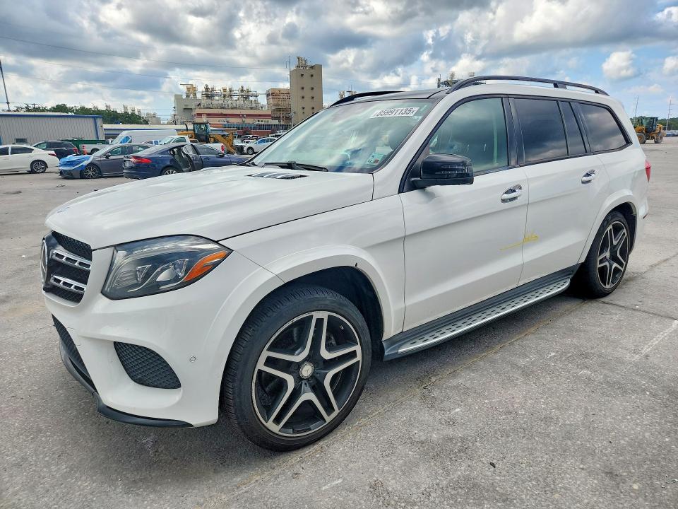 85991135 :رقم المزاد ، 4JGDF7DE8HA774660 vin ، 2017 Mercedes-benz Gls مزاد بيع