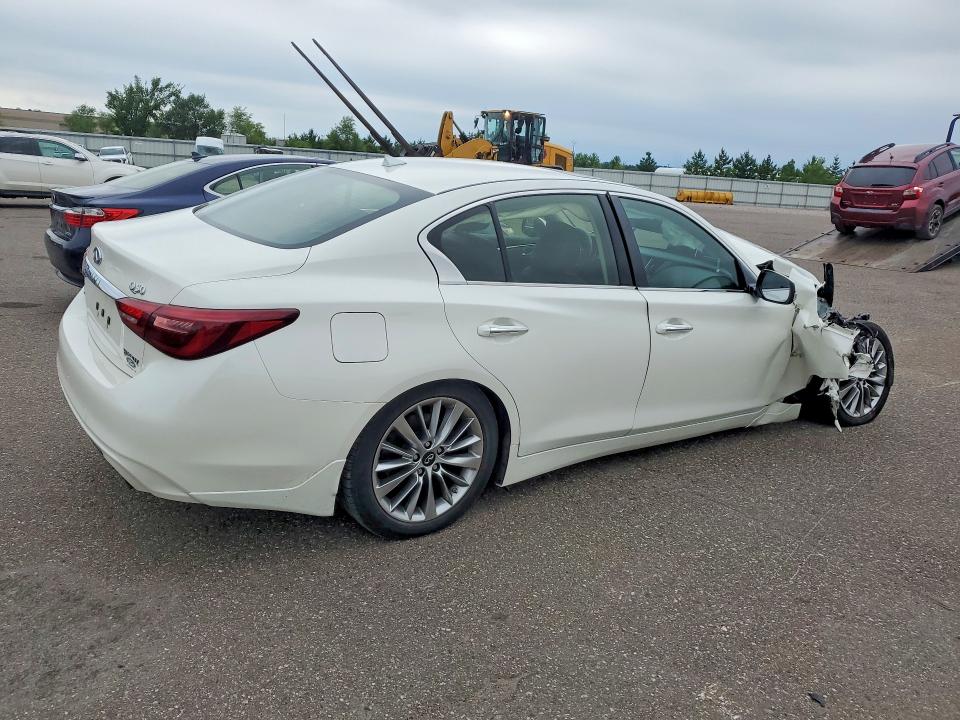 60033896 :رقم المزاد ، JN1CV7AR1JM280609 vin ، 2018 Infiniti Q50 مزاد بيع