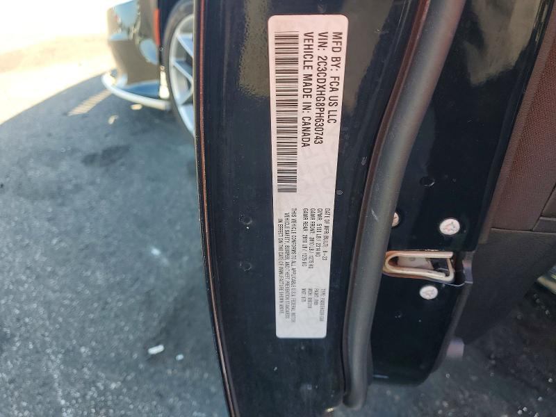61770196 :رقم المزاد ، 2C3CDXHG8PH630743 vin ، 2023 Dodge Charger مزاد بيع