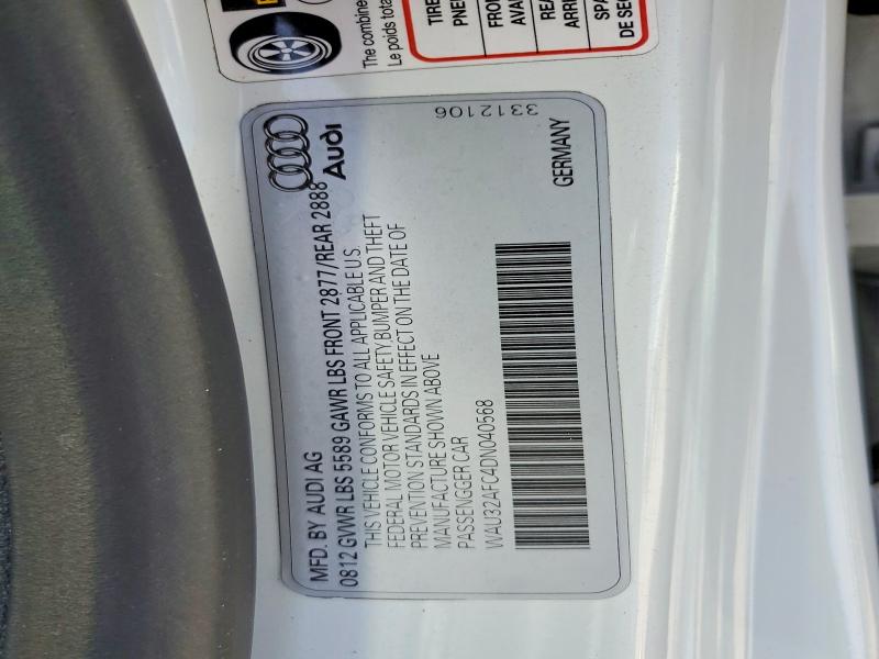 Продаж на аукціоні авто 2013 Audi S7, vin: WAU32AFC4DN040568, номер лоту: 54486716