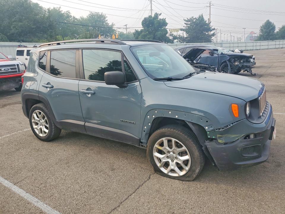 Продаж на аукціоні авто 2018 Jeep Renegade, vin: ZACCJBAB9JPJ30955, номер лоту: 61505466