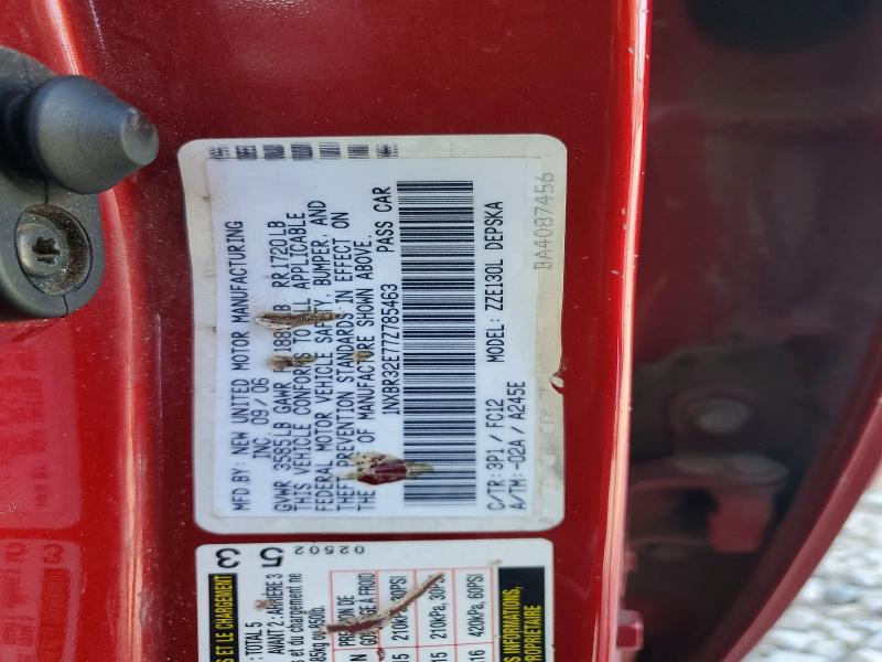 Aukcja sprzedaży 2007 Toyota Corolla, vin: 1NXBR32E77Z785463, numer aukcji: 60845596