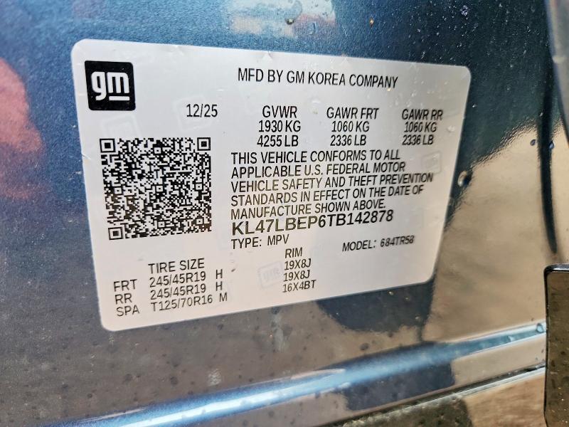 Продажа на аукционе авто 2026 Buick Envista, vin: KL47LBEP6TB142878, номер лота: 61567526
