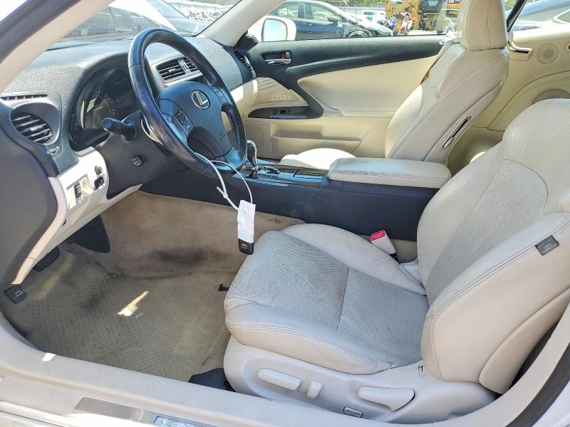 60987336 :رقم المزاد ، JTHFF2C22A2514065 vin ، 2010 Lexus Is مزاد بيع