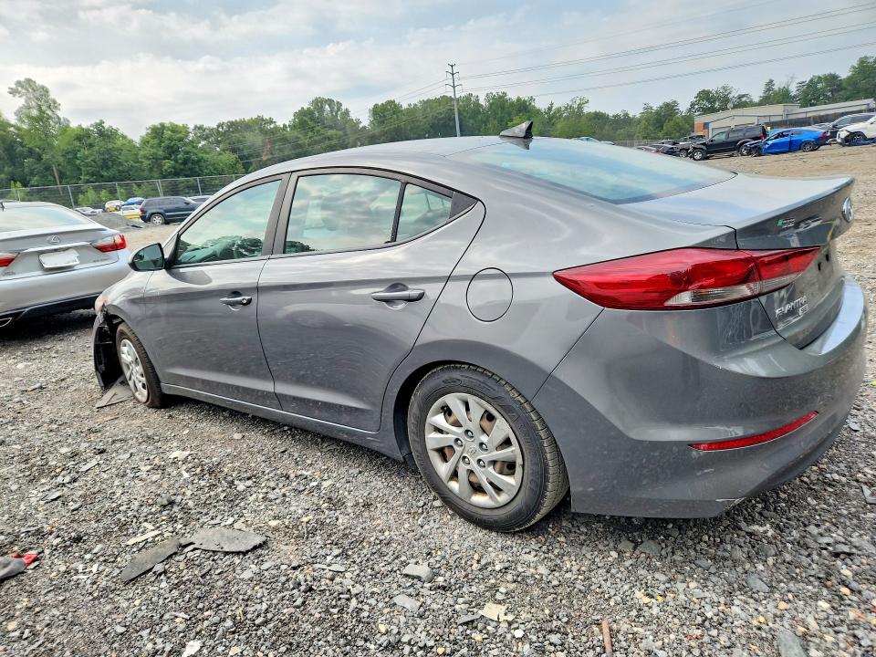 61608056 :رقم المزاد ، KMHD74LF7HU154340 vin ، 2017 Hyundai Elantra مزاد بيع