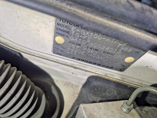 56272726 :رقم المزاد ، GX1000024013 vin ، 1996 Toyota Mark 2 Gx 100 مزاد بيع