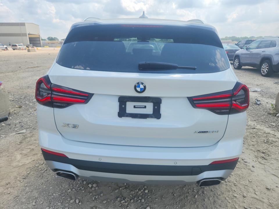 Aukcja sprzedaży 2022 Bmw X3, vin: 5UX53DP02N9L16513, numer aukcji: 59616496