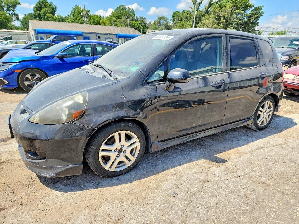 2007 Honda Fit მანქანა იყიდება აუქციონზე, vin: JHMGD38637S060655, აუქციონის ნომერი: 60057116