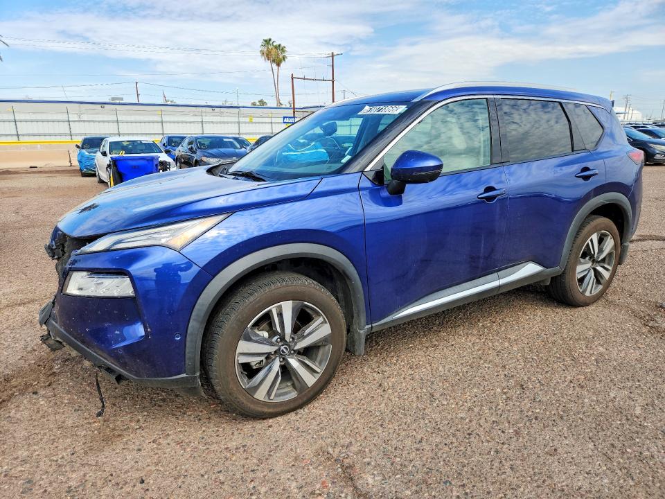 61071866 :رقم المزاد ، 5N1BT3CA7NC730138 vin ، 2022 Nissan Rogue مزاد بيع