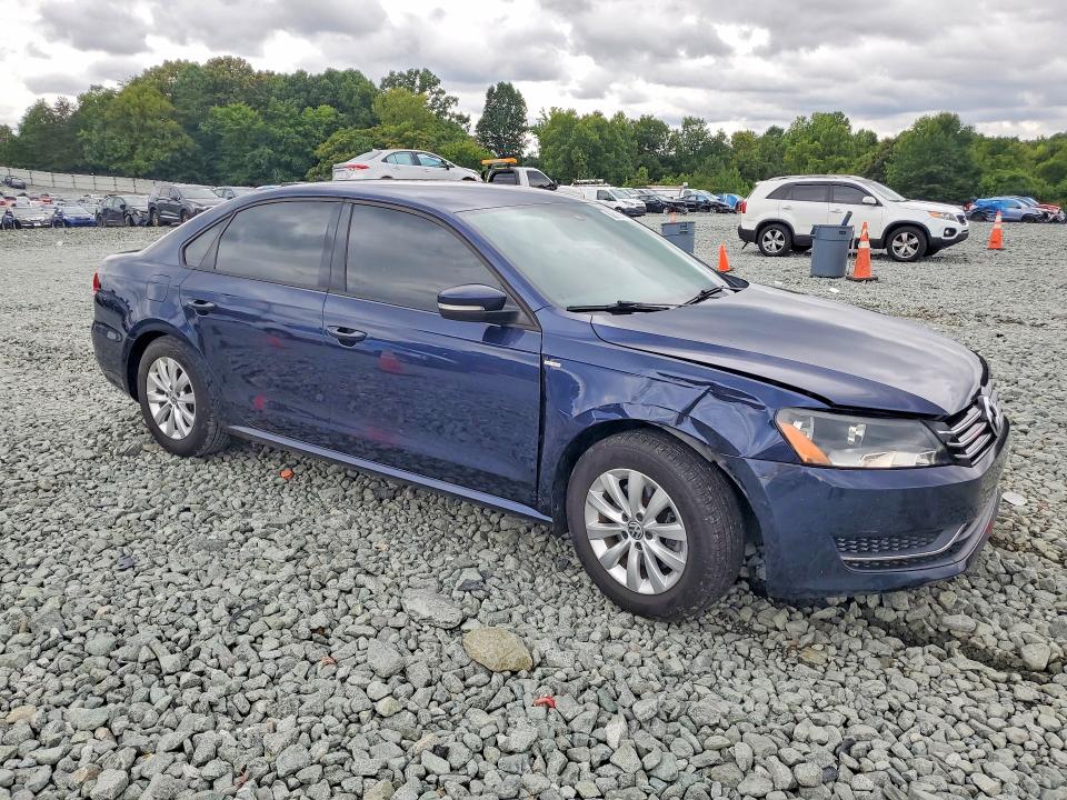 60816876 :رقم المزاد ، 1VWAT7A30FC048941 vin ، 2015 Volkswagen Passat مزاد بيع