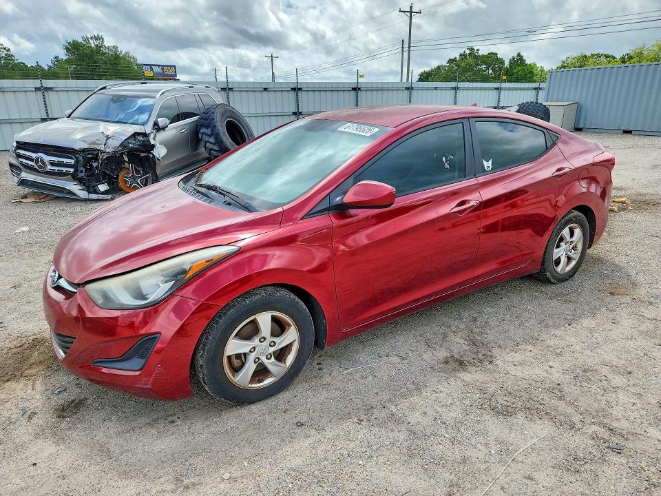 2015 Hyundai Elantra მანქანა იყიდება აუქციონზე, vin: 5NPDH4AE3FH568007, აუქციონის ნომერი: 61795526