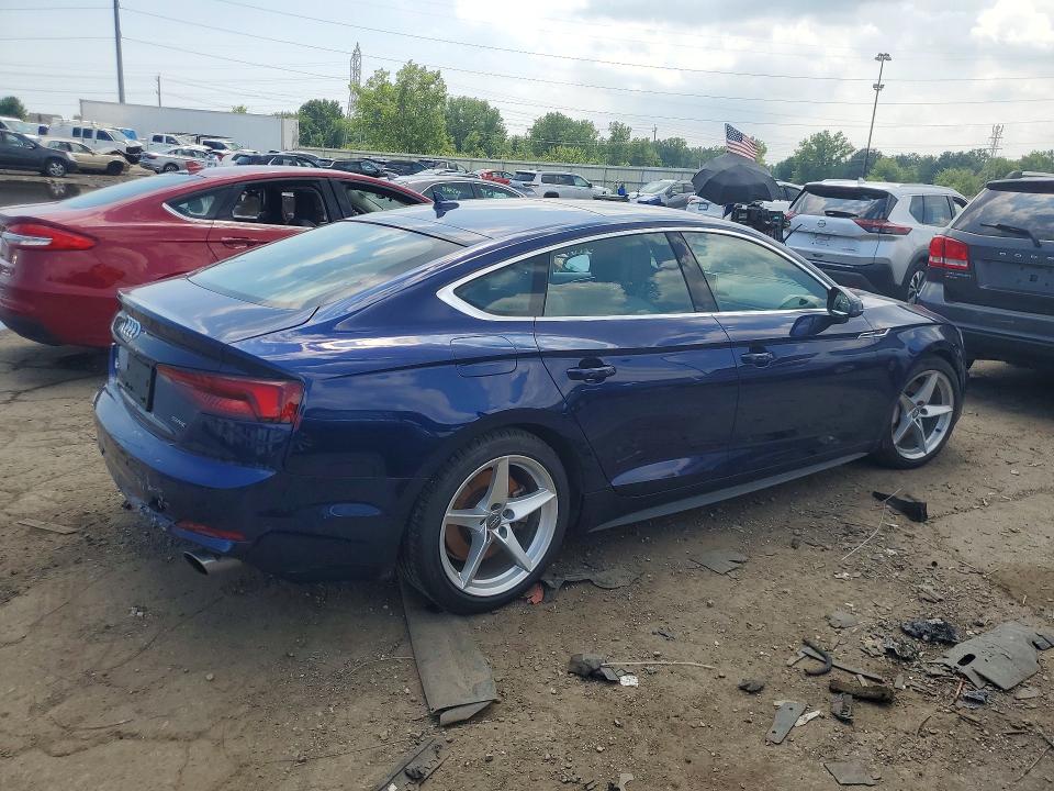 2019 Audi A5 მანქანა იყიდება აუქციონზე, vin: WAUENCF52KA032017, აუქციონის ნომერი: 59866216